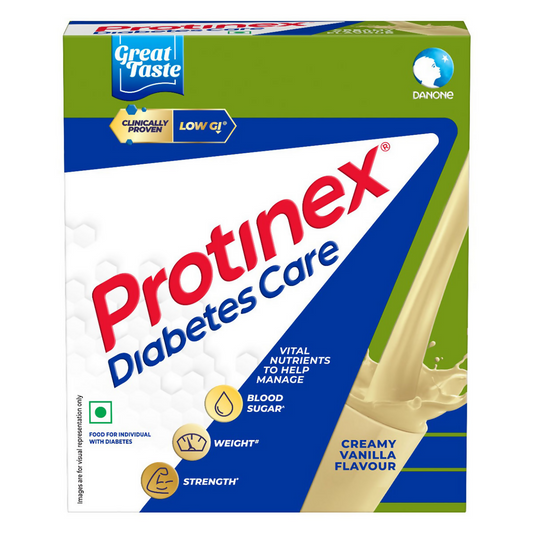 Protinex Diabetes Care Nutritional Drink Powder for Adults - Creamy Vanilla Flavor - diocart