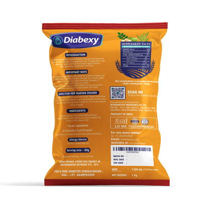 Diabexy Atta Lite Nuts Free - Distacart