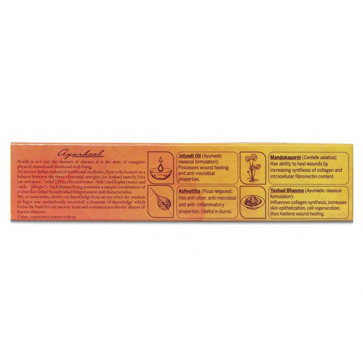 Amarantha Ayurvedic Wound Healing Cream - diocart