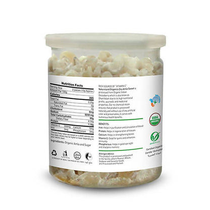 Nature Land Organics Dry Amla Candy Sweet