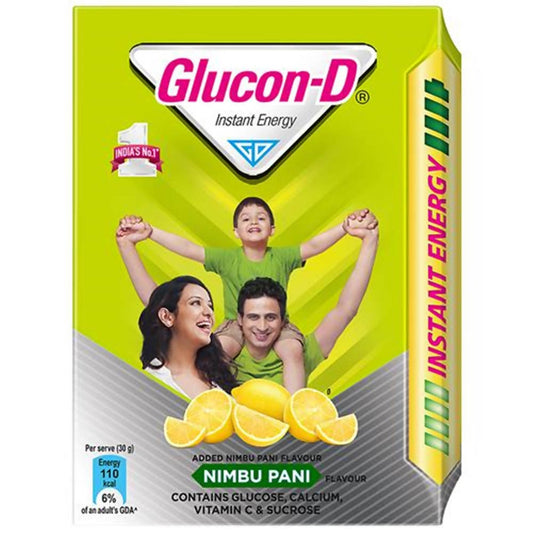 Glucon-D Instant Energy Health Drink - Nimbu Pani