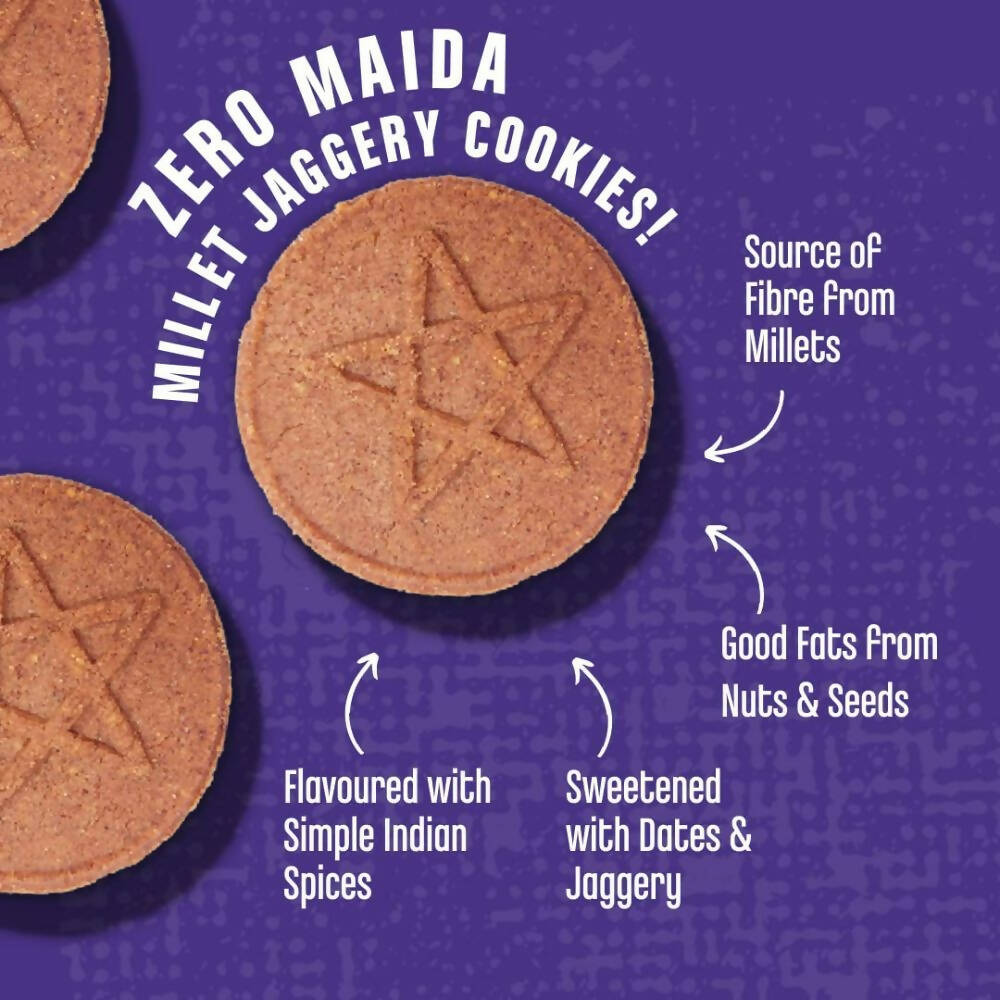 Early Foods Millet Ragi Choco Jaggery Cookies - diocart