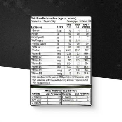 Patanjali Nutrela Sports Pre - Workout-(Watermelon)