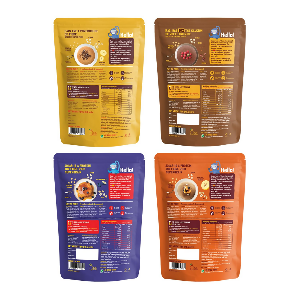 Slurrp Farm Healthy Pancake Lovers Combo