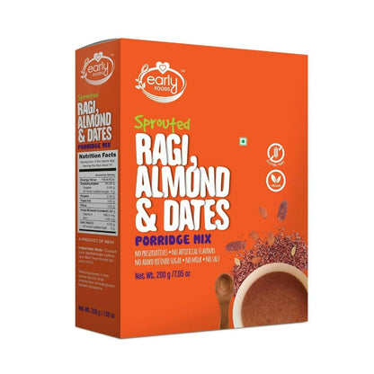 Early Foods Sprouted Ragi Almond Date Porridge Mix