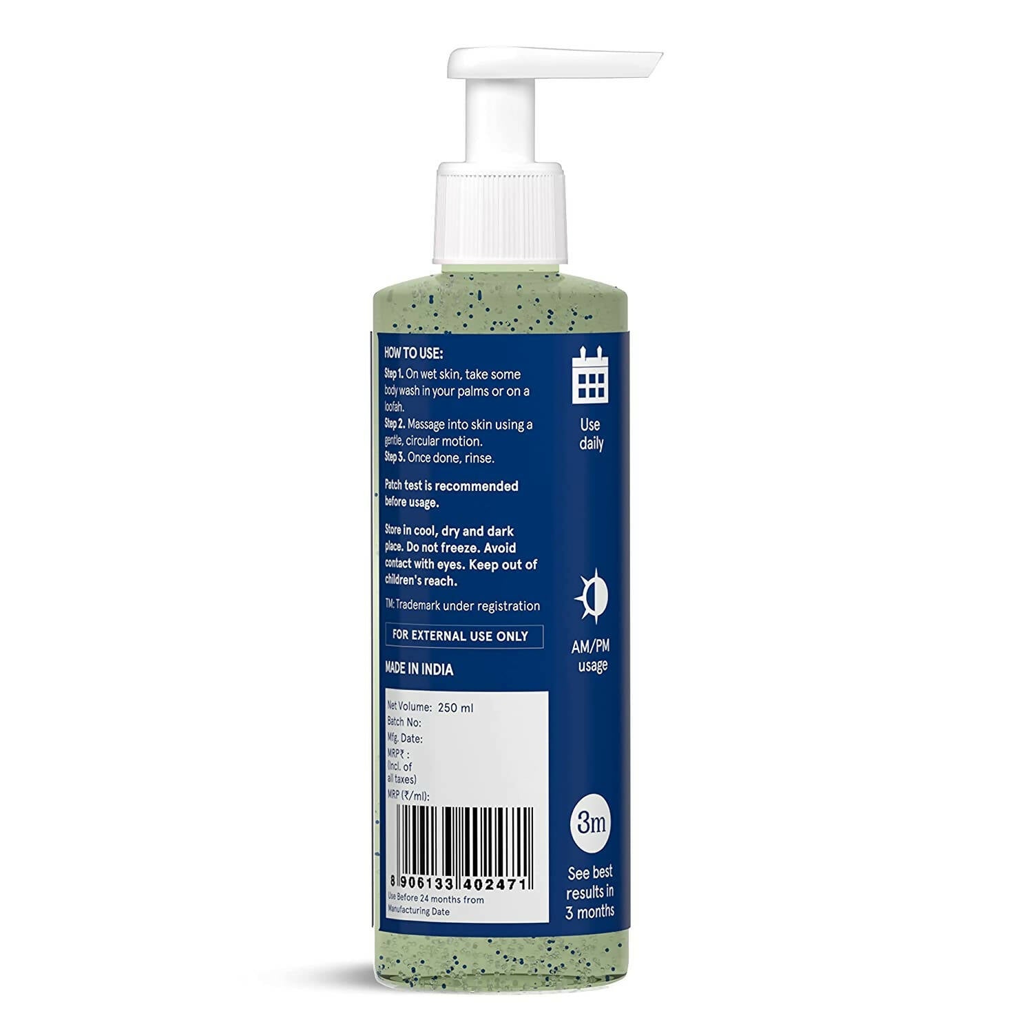 BeBodywise 2% AHA Body Wash - Distacart