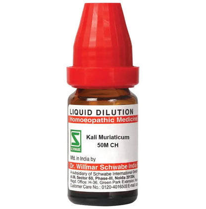 Dr. Willmar Schwabe India Kali Muriaticum Dilution