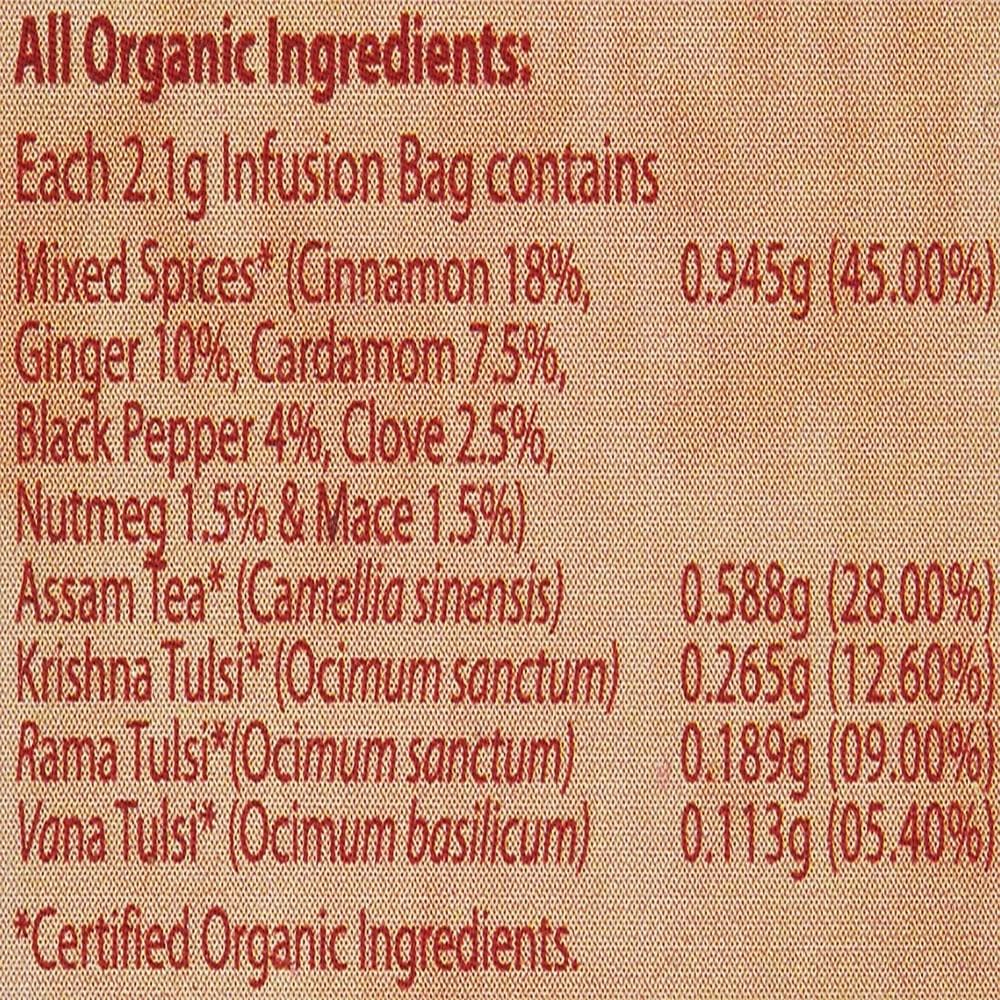 Tulsi Masala Chai 25 Tea Bags