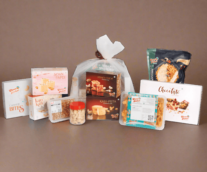 Shree Mithai Blue Titanium Dry Fruit Box