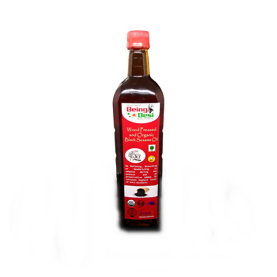 Being Desi Wood pressed Organic Black Sesame Oil