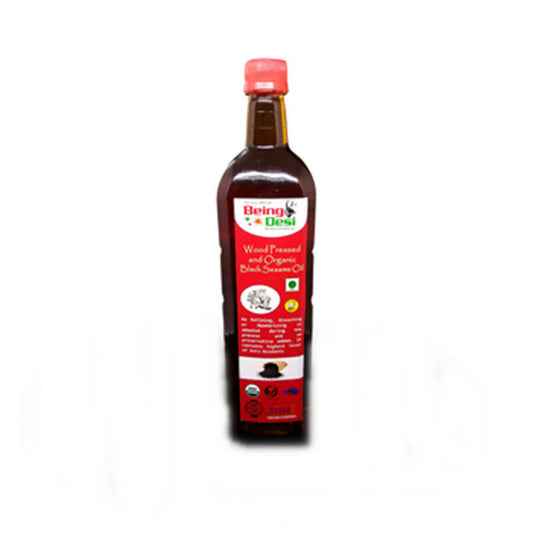 Being Desi Wood pressed Organic Black Sesame Oil
