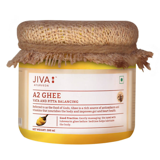 Jiva Ayurveda A2 Gir Desi Cow Ghee | Desi Gir Cow Ghee | Pure and Natural Ghee From A2 Cow Milk