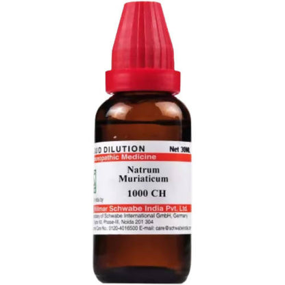 Dr. Willmar Schwabe India Natrum Muriaticum Dilution