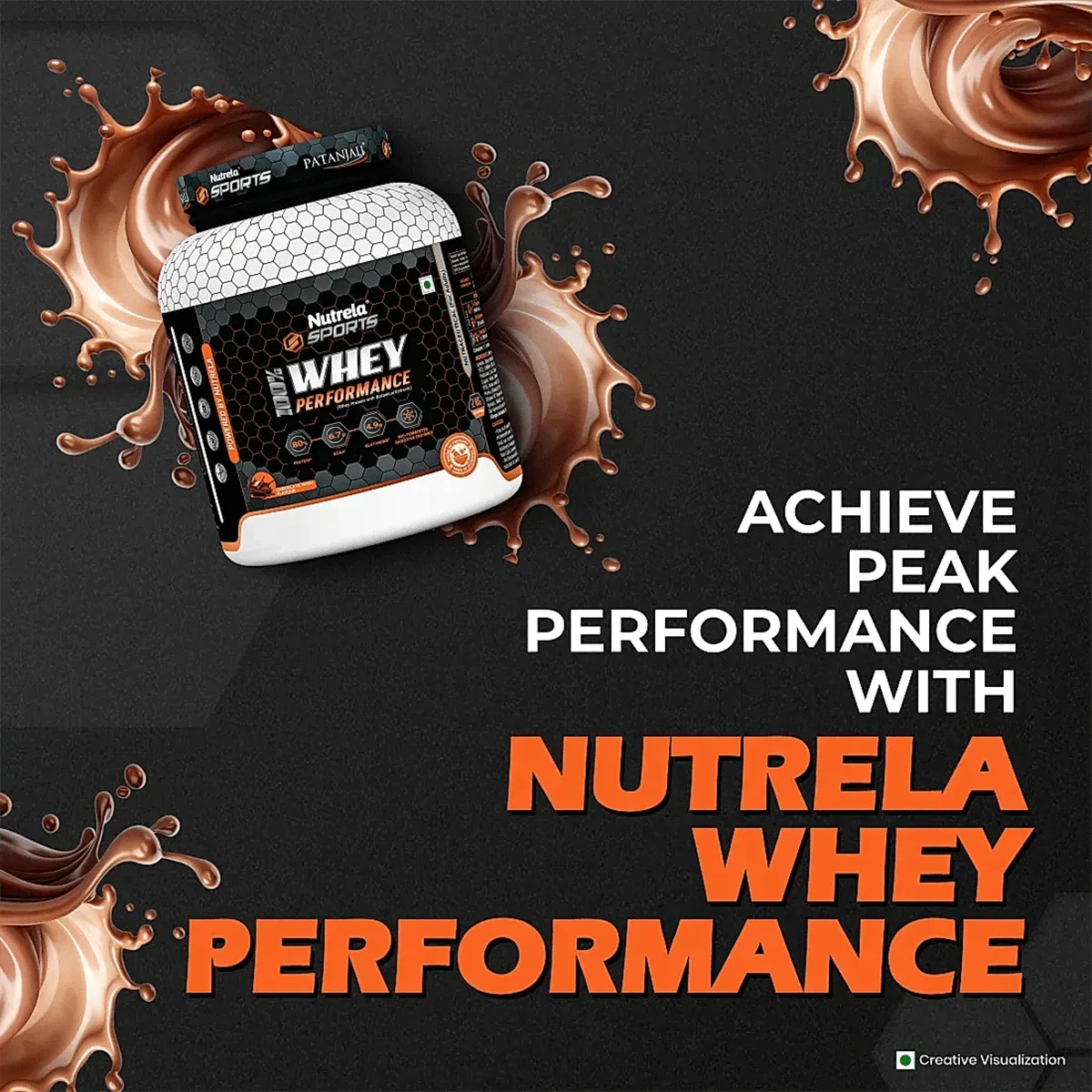 Patanjali Nutrela Sports Whey Performance (Choc-irish)