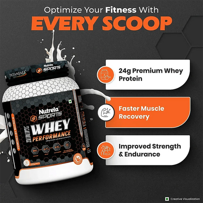 Patanjali Nutrela Sports Whey Performance (Fvic)