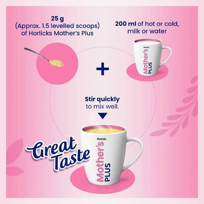 Horlicks Mother's Plus Kesar Flavour - Distacart