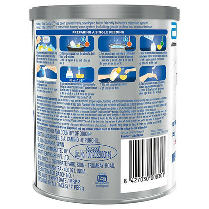 Similac Total Comfort Infant Formula Powder - Up to 6 Months - Distacart