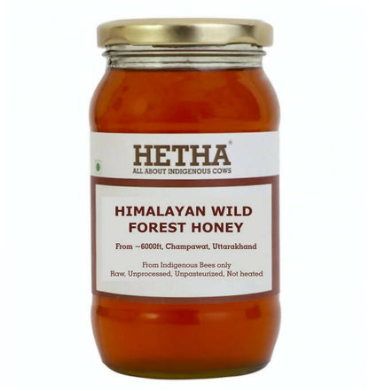Hetha Pure Himalayan Wild Forest Raw Honey - NMR Passed | Unprocessed | Unpasteurized - diocart