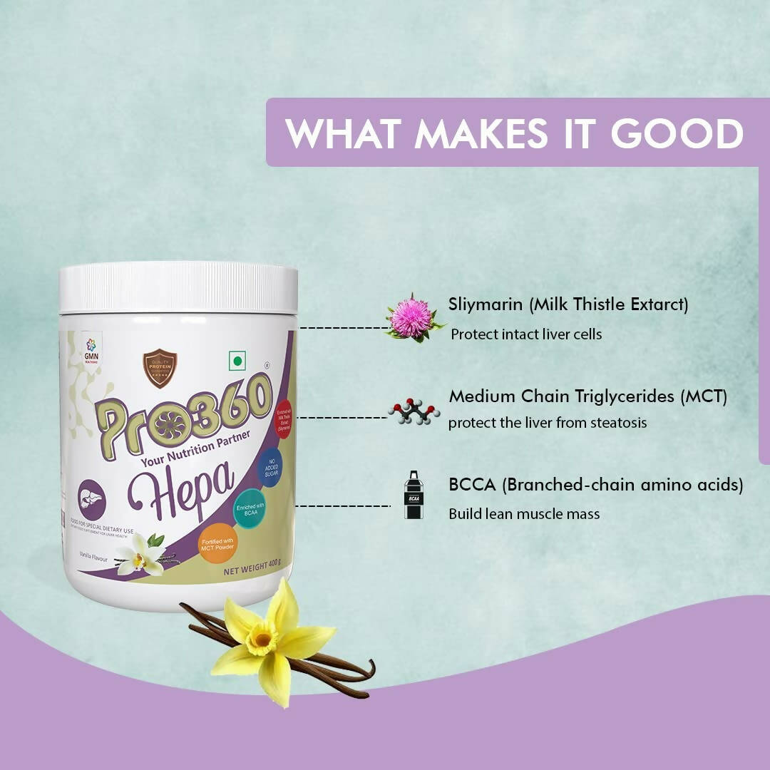 Pro360 Hepa Liver Care Protein Powder - Distacart