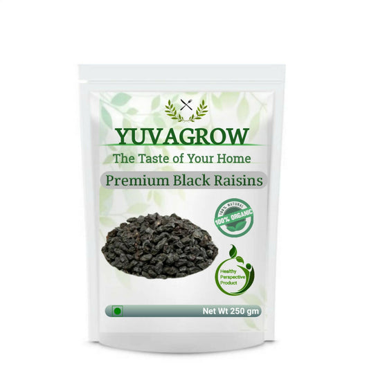 Yuvagrow Premium Black Raisins - Distacart