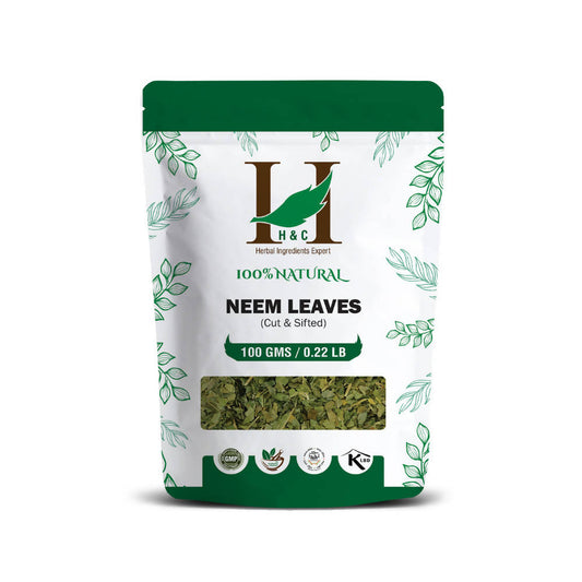 H&C Herbal Neem Leaves Cut & Shifted Herbal Tea Ingredient - diocart