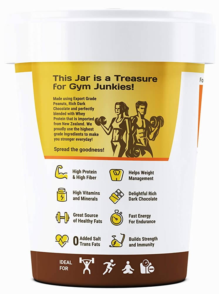 Pintola High Protein Dark Chocolate Creamy Peanut Butter - diocart