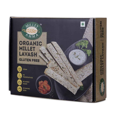 Millet Amma Organic Millet Lavash (Gluten Free) - diocart