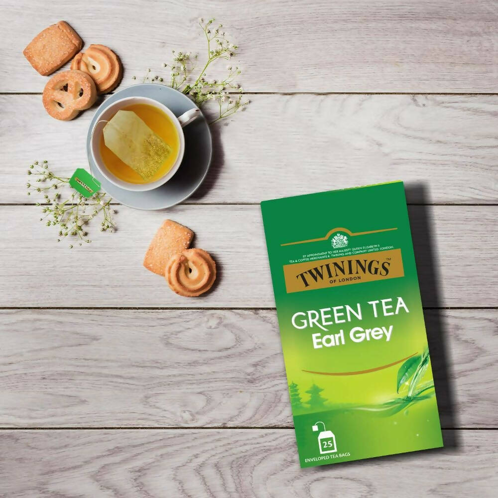 Twinings Green Tea Earl Grey Teabags - diocart