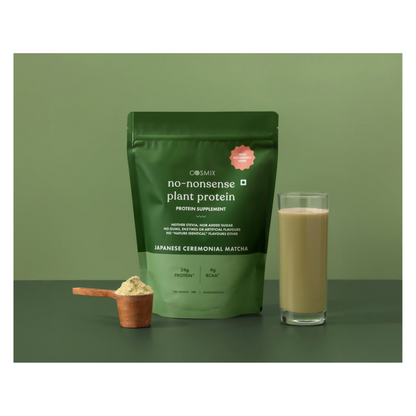 Cosmix No Nonsense Plant Protein Japanese Ceremonial Matcha
