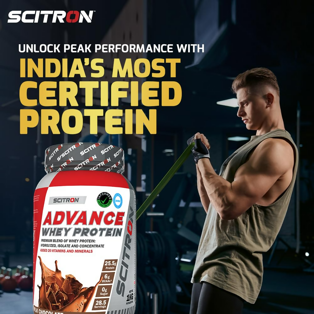 Scitron Advance Whey Protein Milk Chocolate Flavor