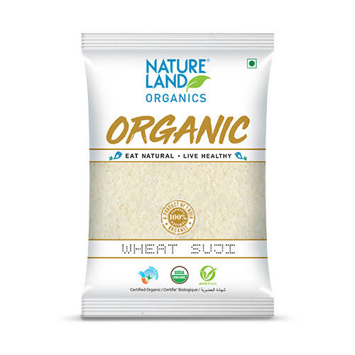 Nature Land Organics Wheat Suji - Distacart